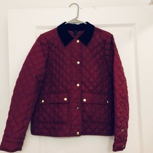 JCrew quilted jacket